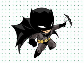 Desenhos de Batman Baby para colorir