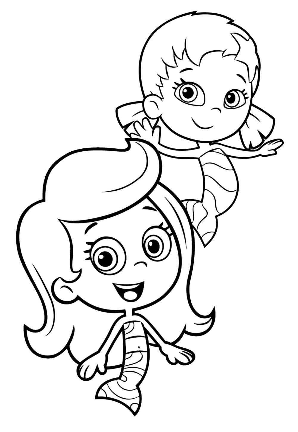 Desenhos de Bubble Guppies