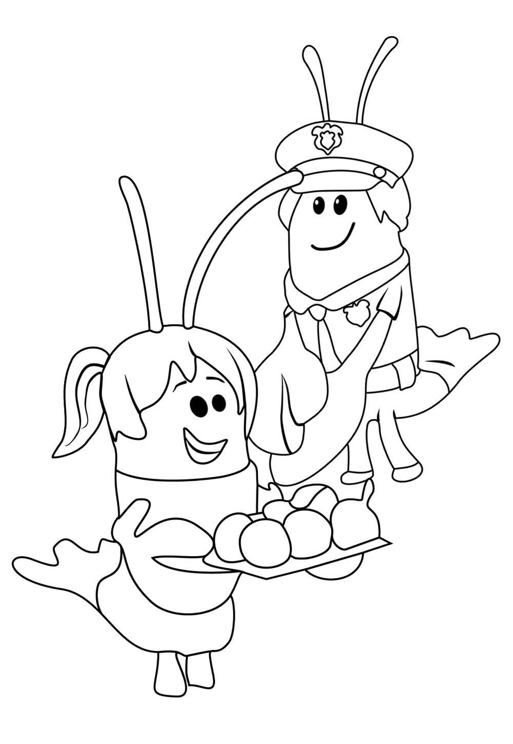 Desenho de Bubble Guppies para colorir