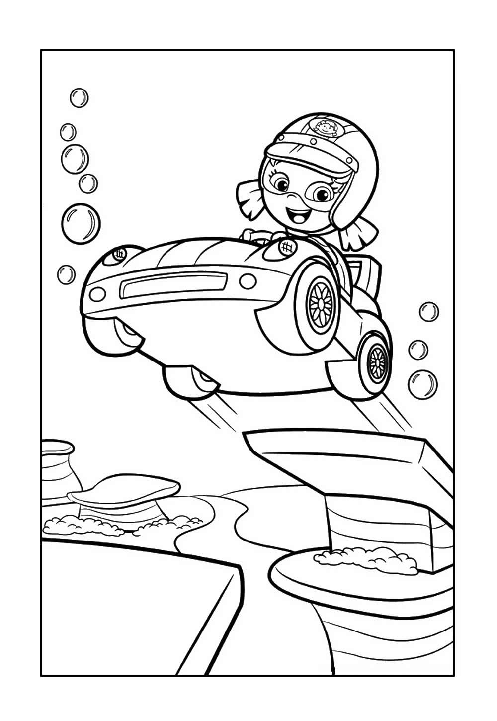 Bubble Guppies para colorir