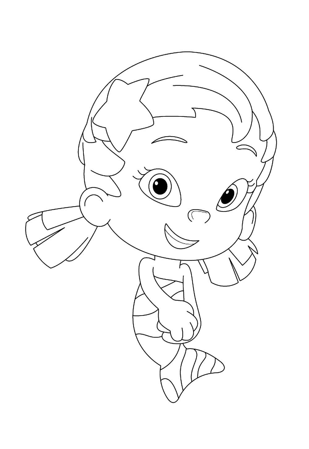 Bubble Guppies para colorir