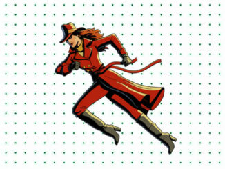 Desenhos da Carmen Sandiego para colorir