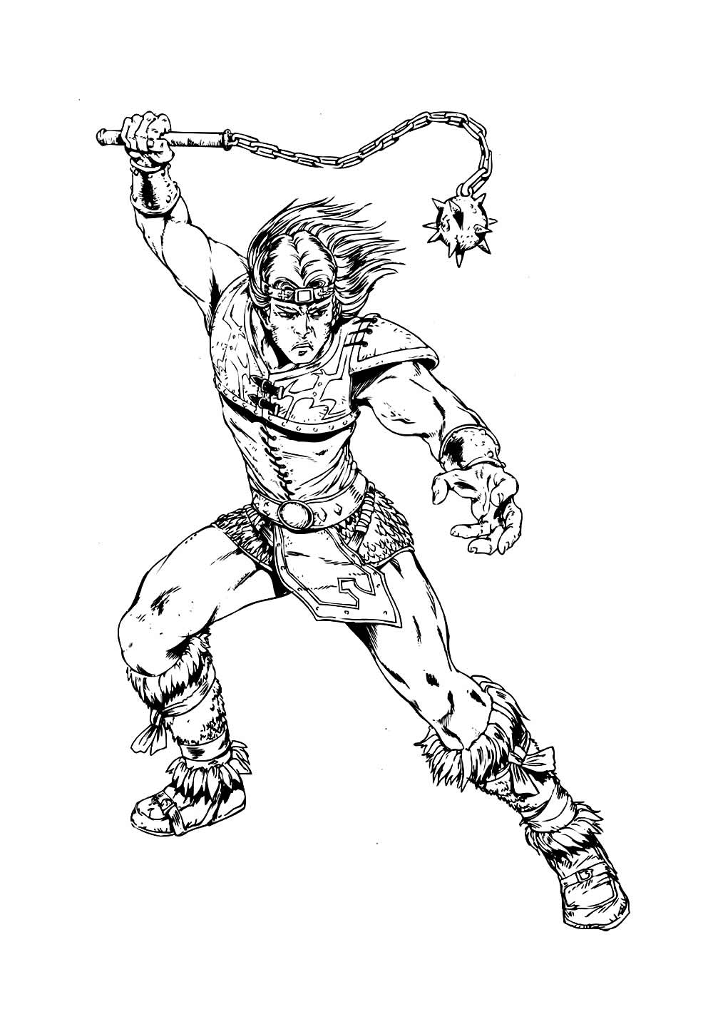 Desenho de Castlevania para colorir