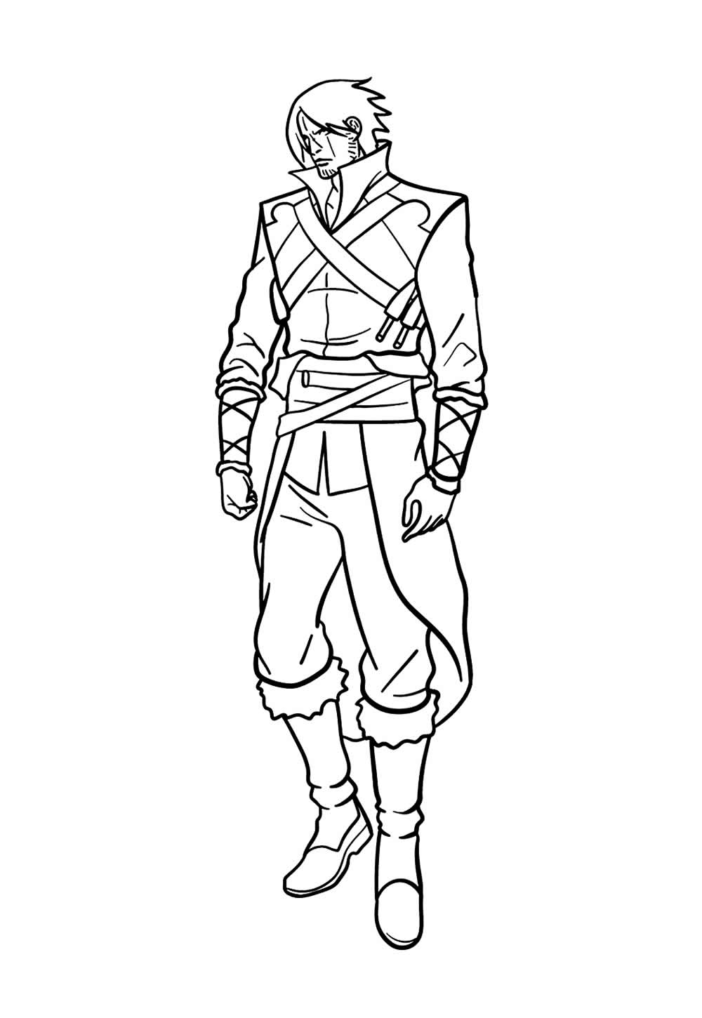 Desenho de Castlevania para pintar