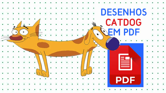 Desenhos de Catdog em PDF