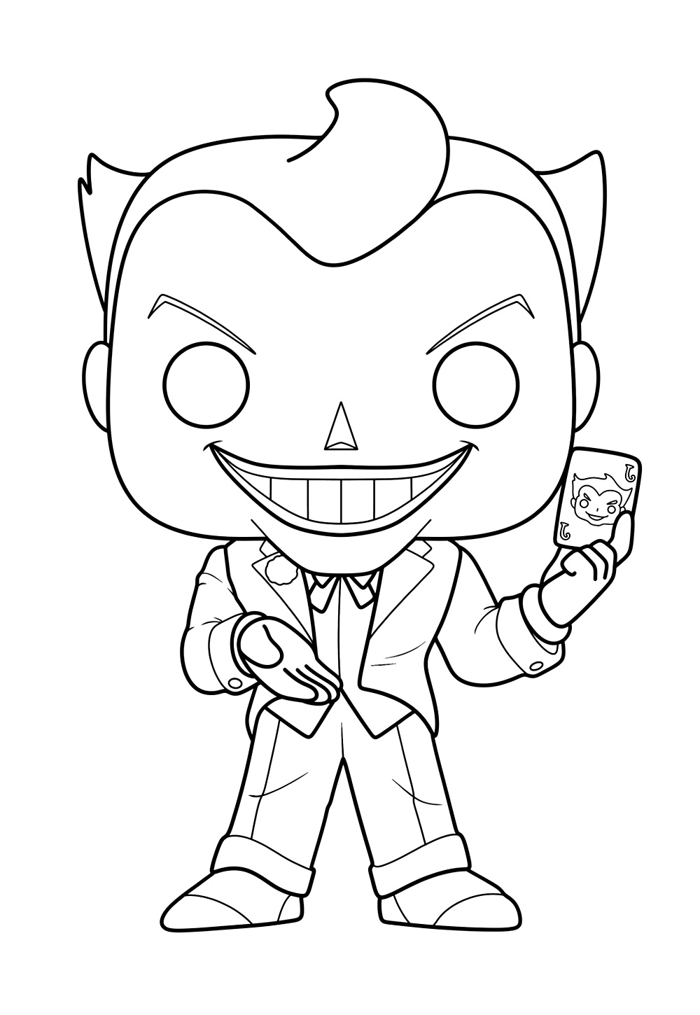 Desenho do Coringa Baby