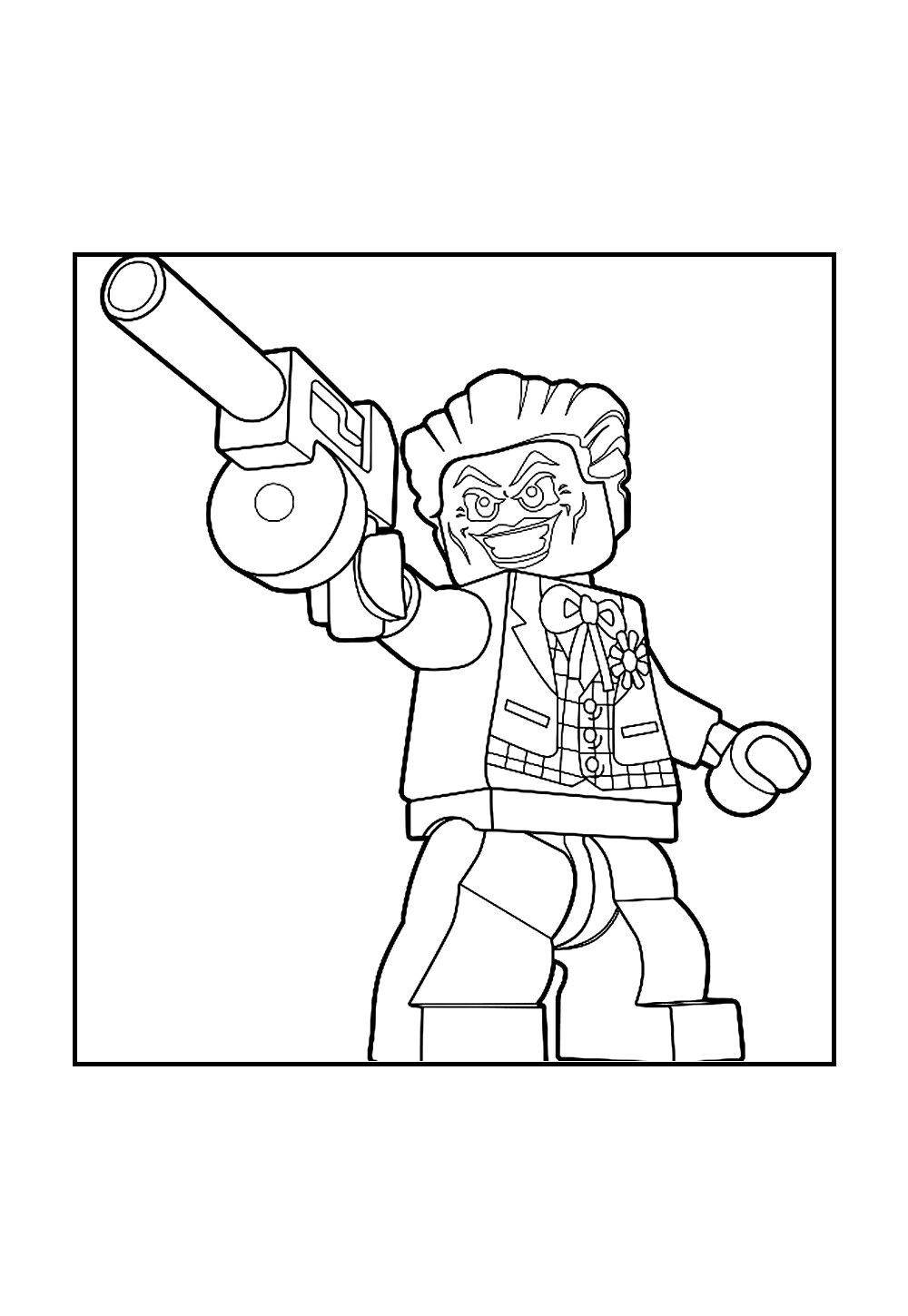 Desenhos do Coringa Baby para colorir