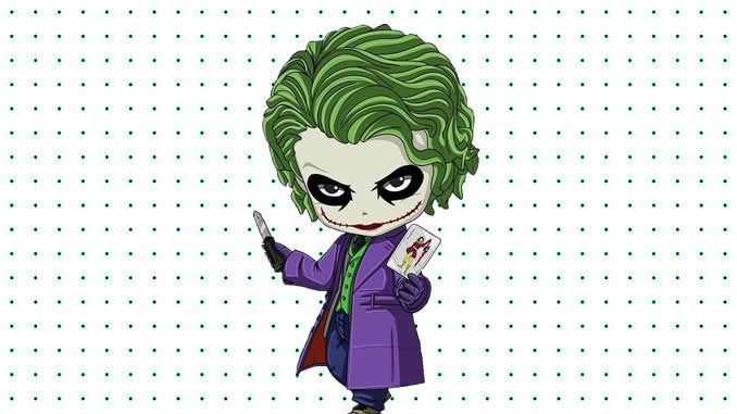 Desenhos do Coringa Baby para colorir