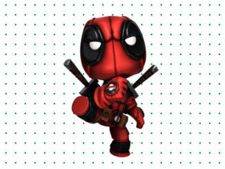 Desenhos de Deadpool Baby para colorir
