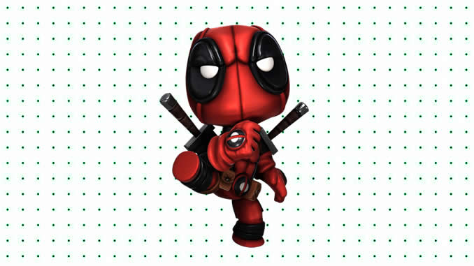 Desenhos de Deadpool Baby para colorir