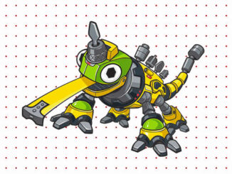 Desenhos de Dinotrux para colorir