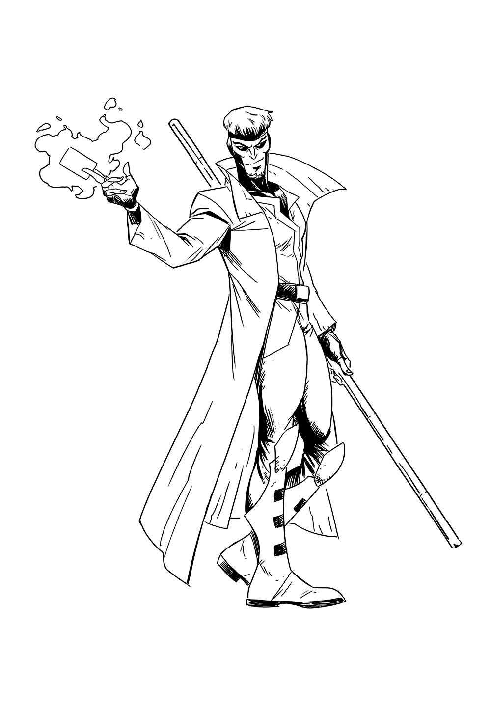 Desenho de Gambit