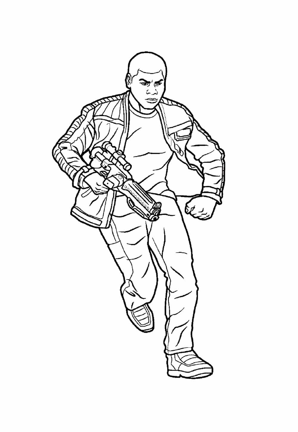 Desenho de G.I. Joe para colorir