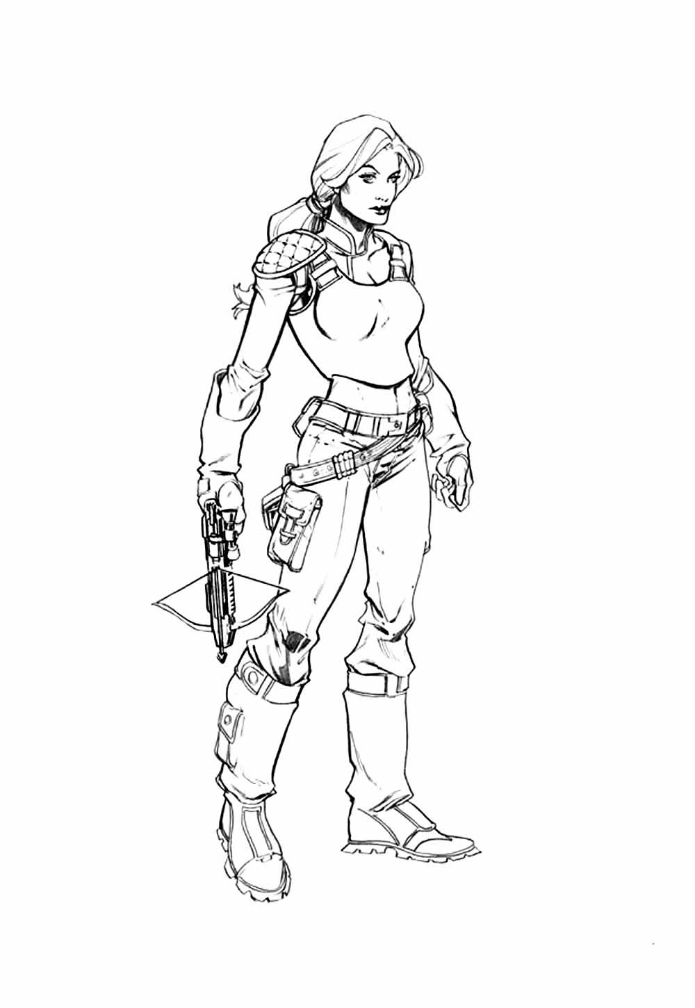 G.I. Joe para colorir