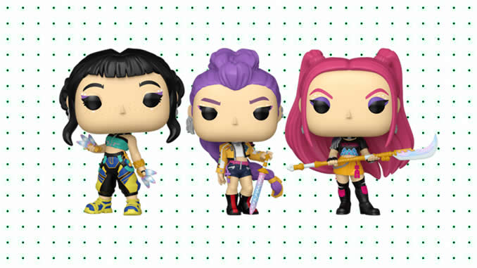 Desenhos de Guerreiras do K-Pop Baby para colorir