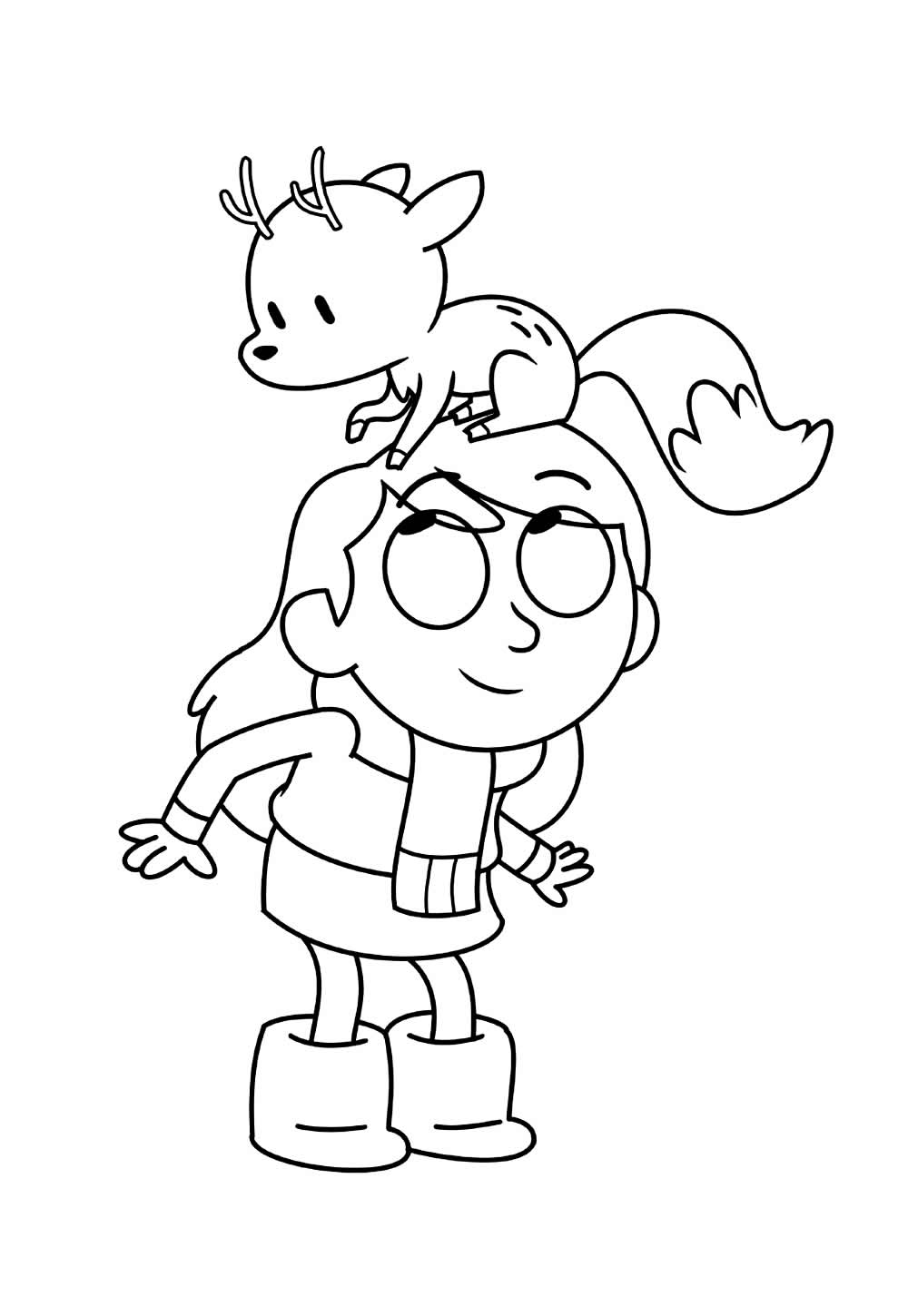 Desenho da Hilda