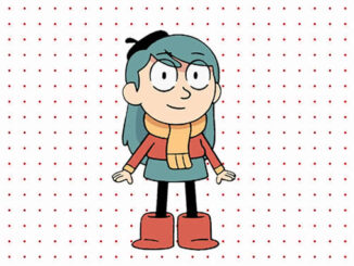 Desenhos de Hilda para colorir