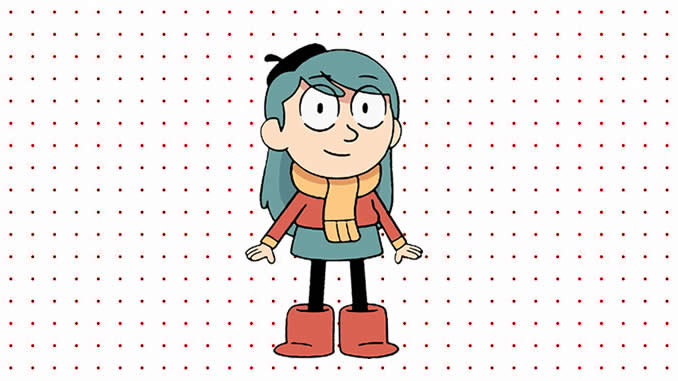 Desenhos de Hilda para colorir