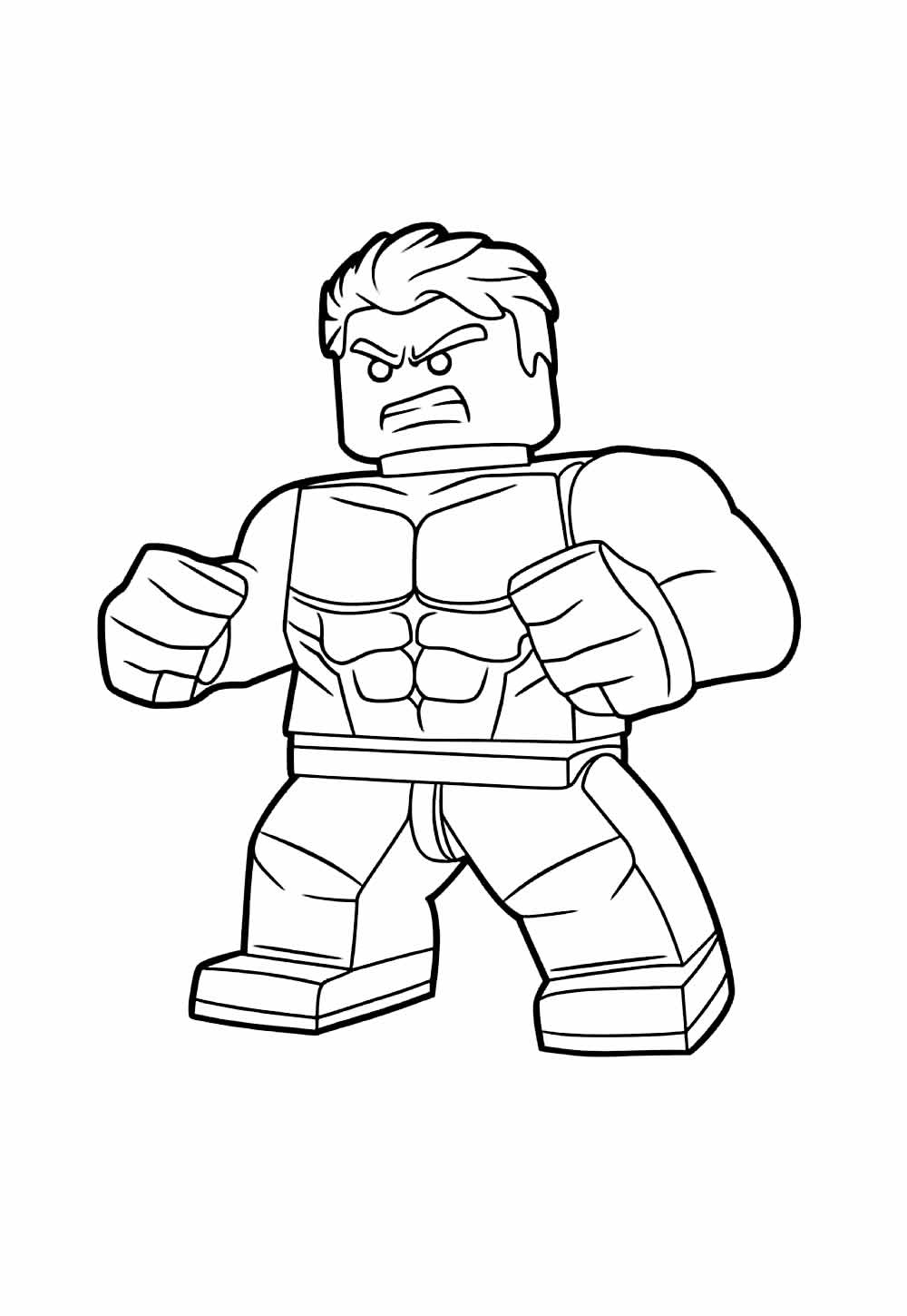 Desenho de Hulk Baby