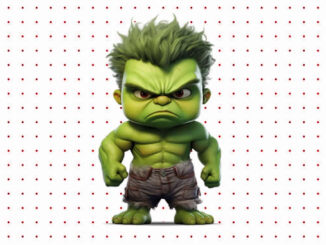 Desenhos de Hulk Baby para colorir