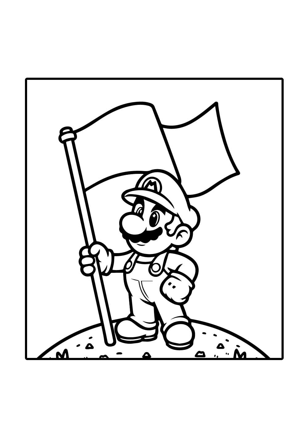 Desenho Mario Bros