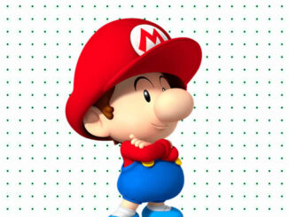 Desenhos do Mario Bros Baby para colorir