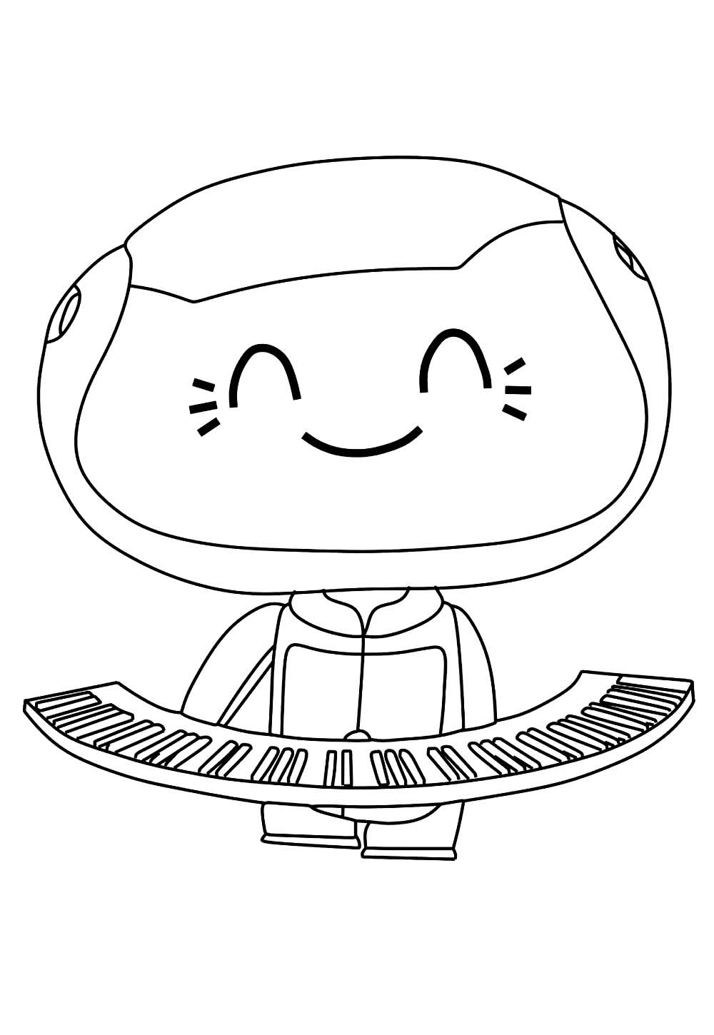 Desenho de Mini Beat Power Rockers