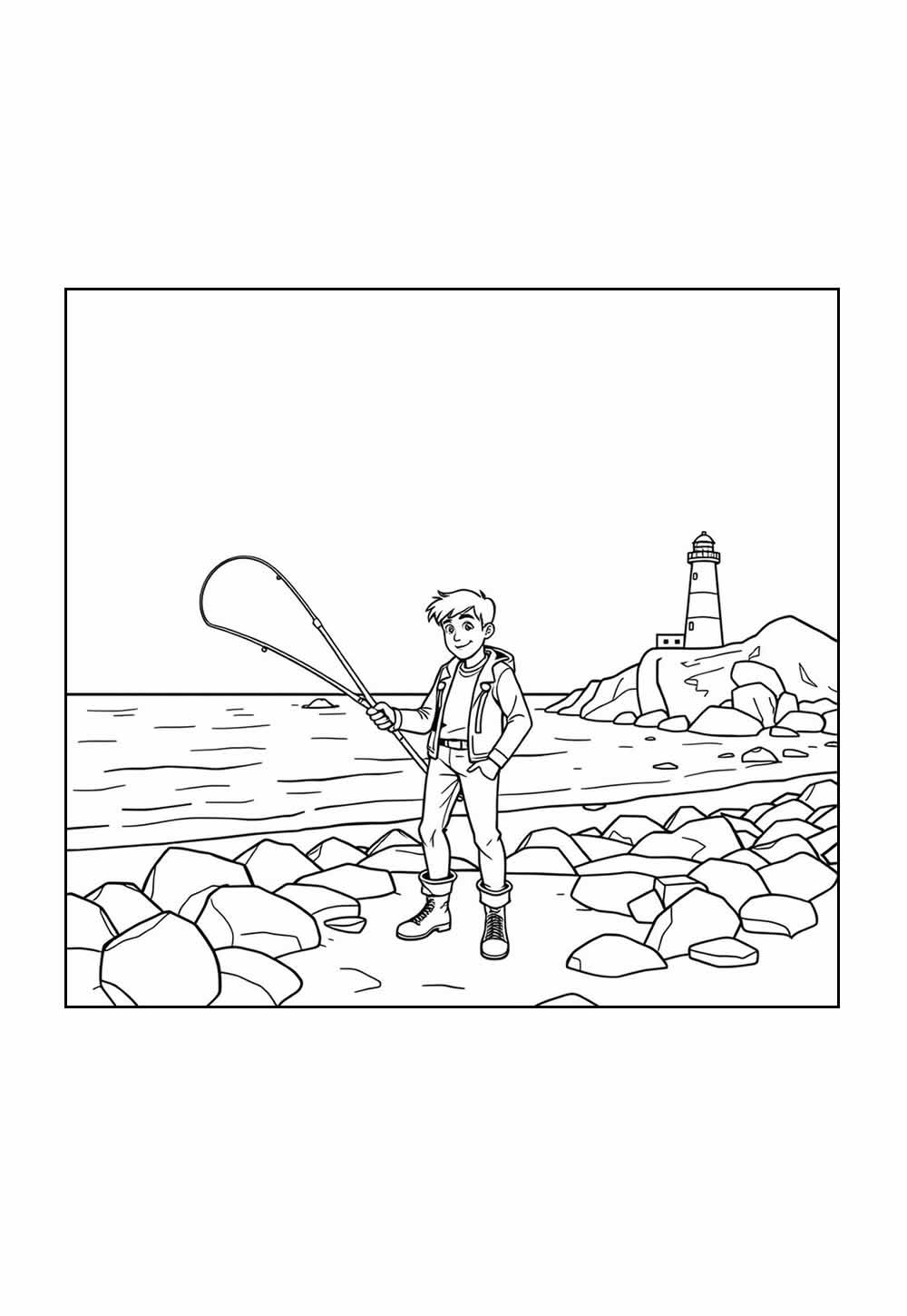 Desenho de Ridley Jones para colorir