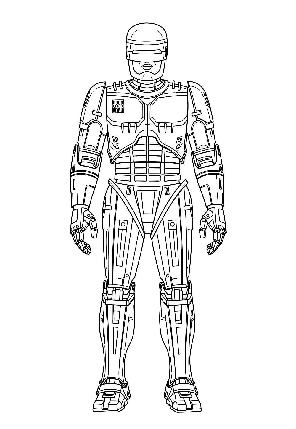 Desenho do Robocop