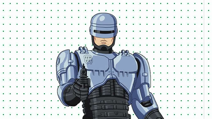 Desenhos do Robocop para colorir