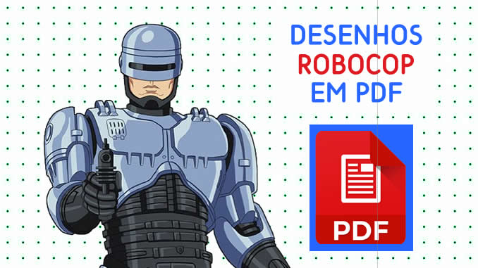 Desenhos do Robocop em PDF