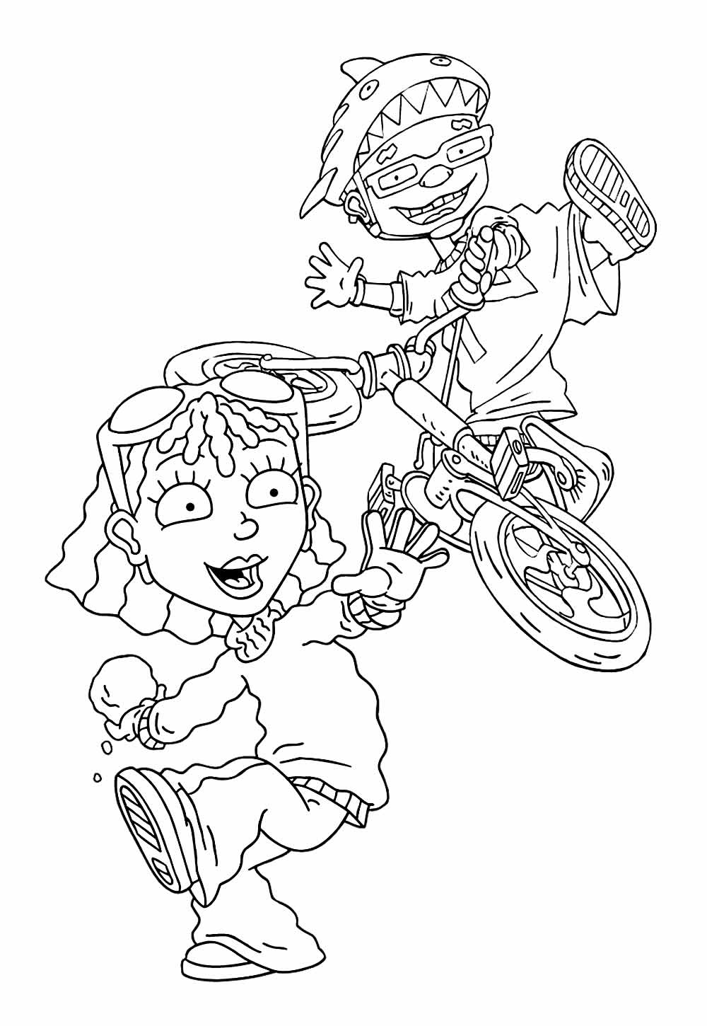 Desenho de Rocket Power