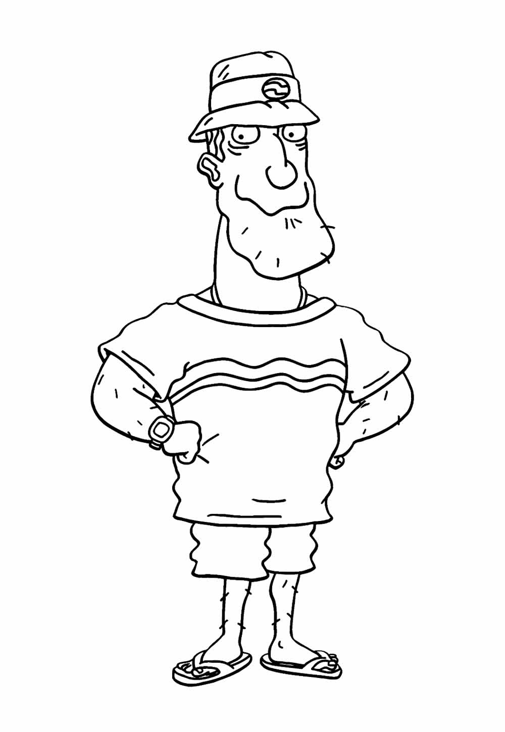 Desenho de Rocket Power para colorir
