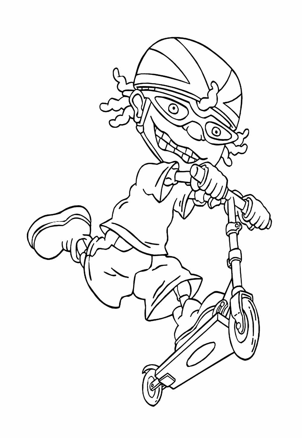 Desenho de Rocket Power para colorir