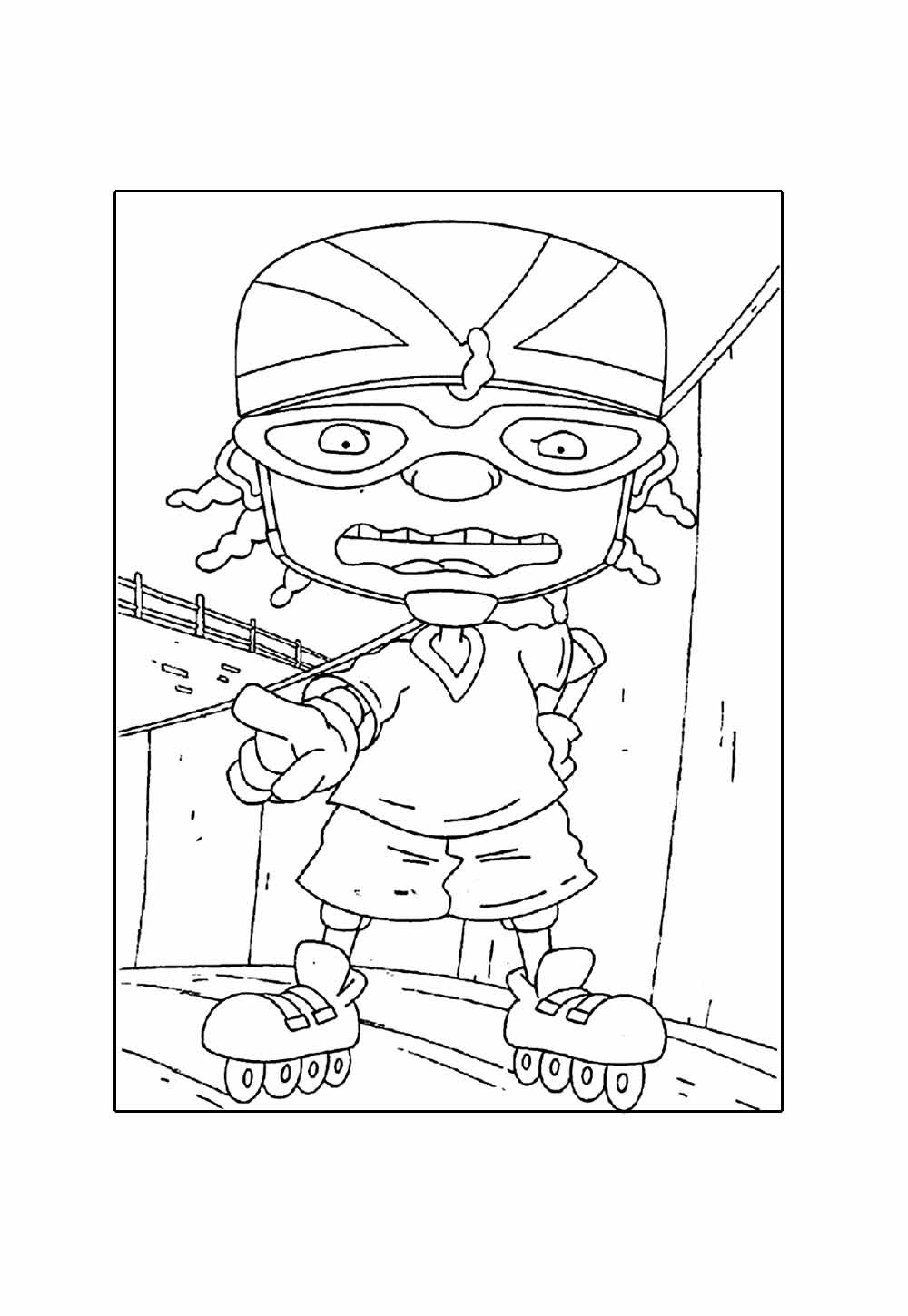 Desenho de Rocket Power para colorir