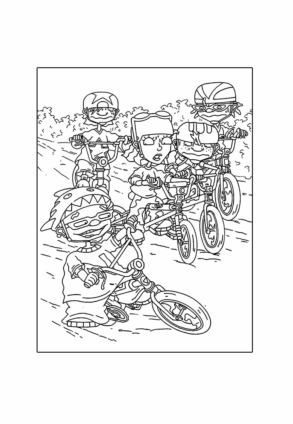 Desenho de Rocket Power para colorir