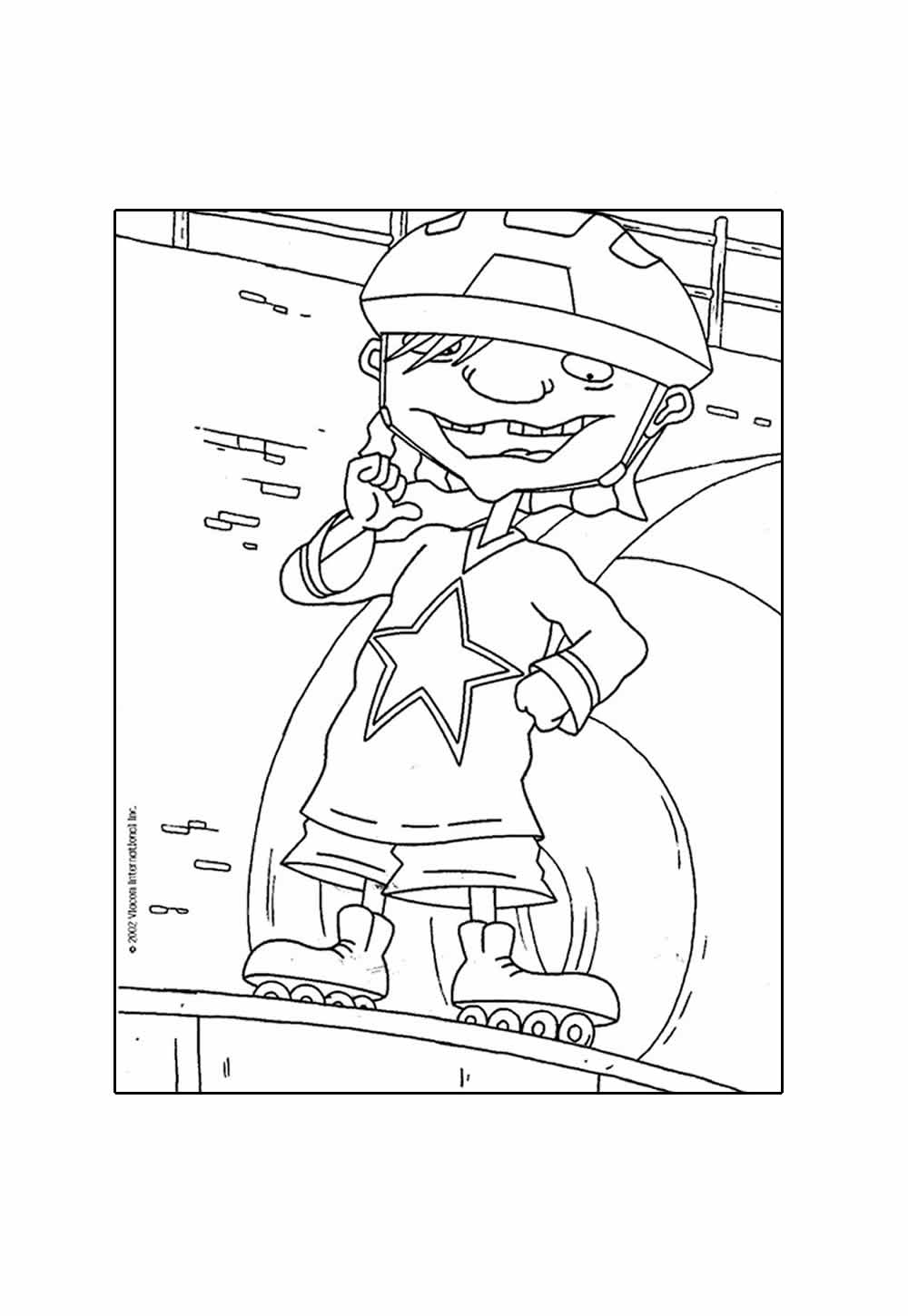 Rocket Power para colorir