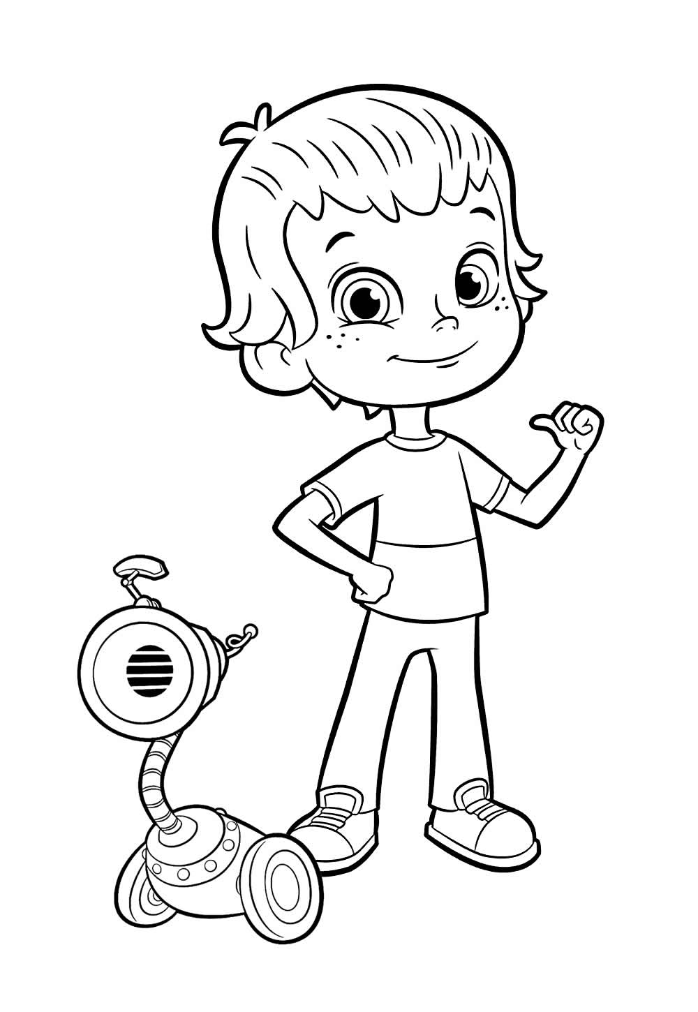 Desenho de Rusty Rivets para colorir