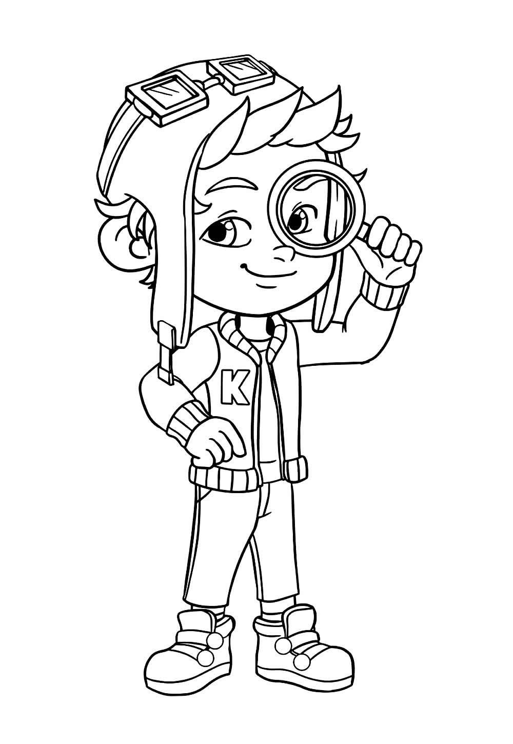 Desenho de Rusty Rivets para colorir