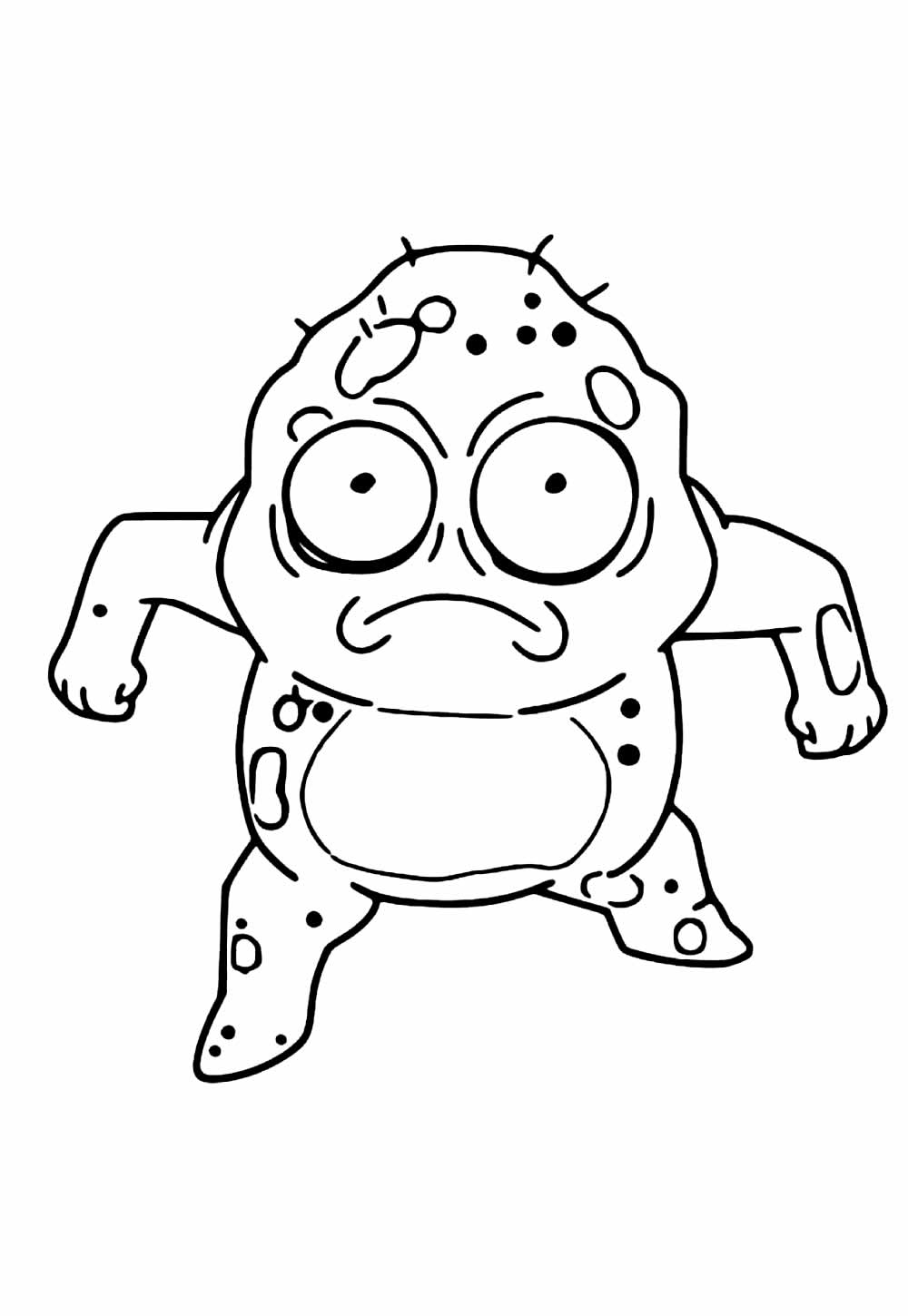 Desenho de Solar Opposites para pintar