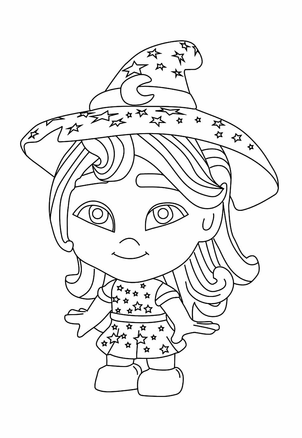 Desenho de Super Monstros em Ação para colorir