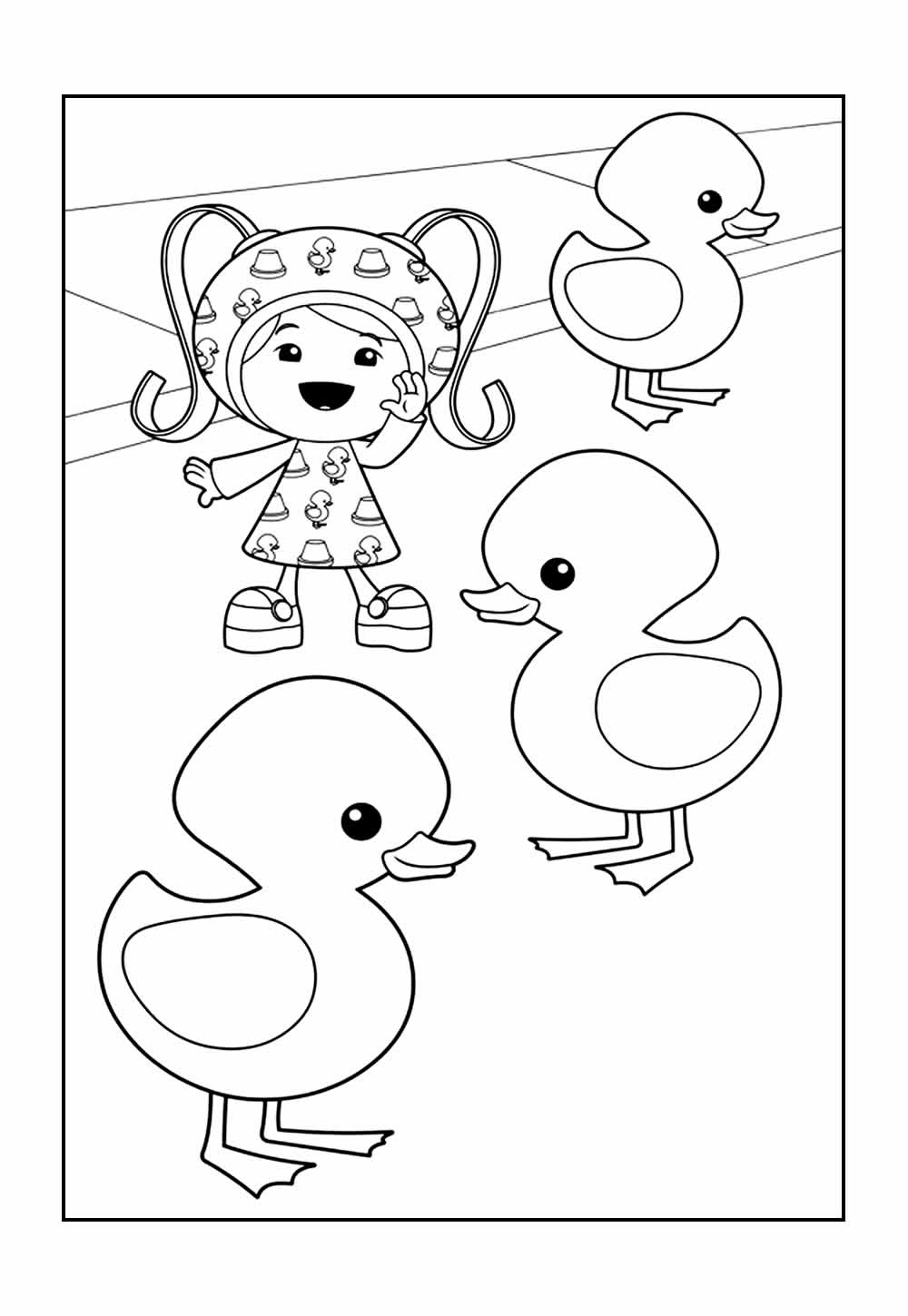 Team Umizoomi para pintar