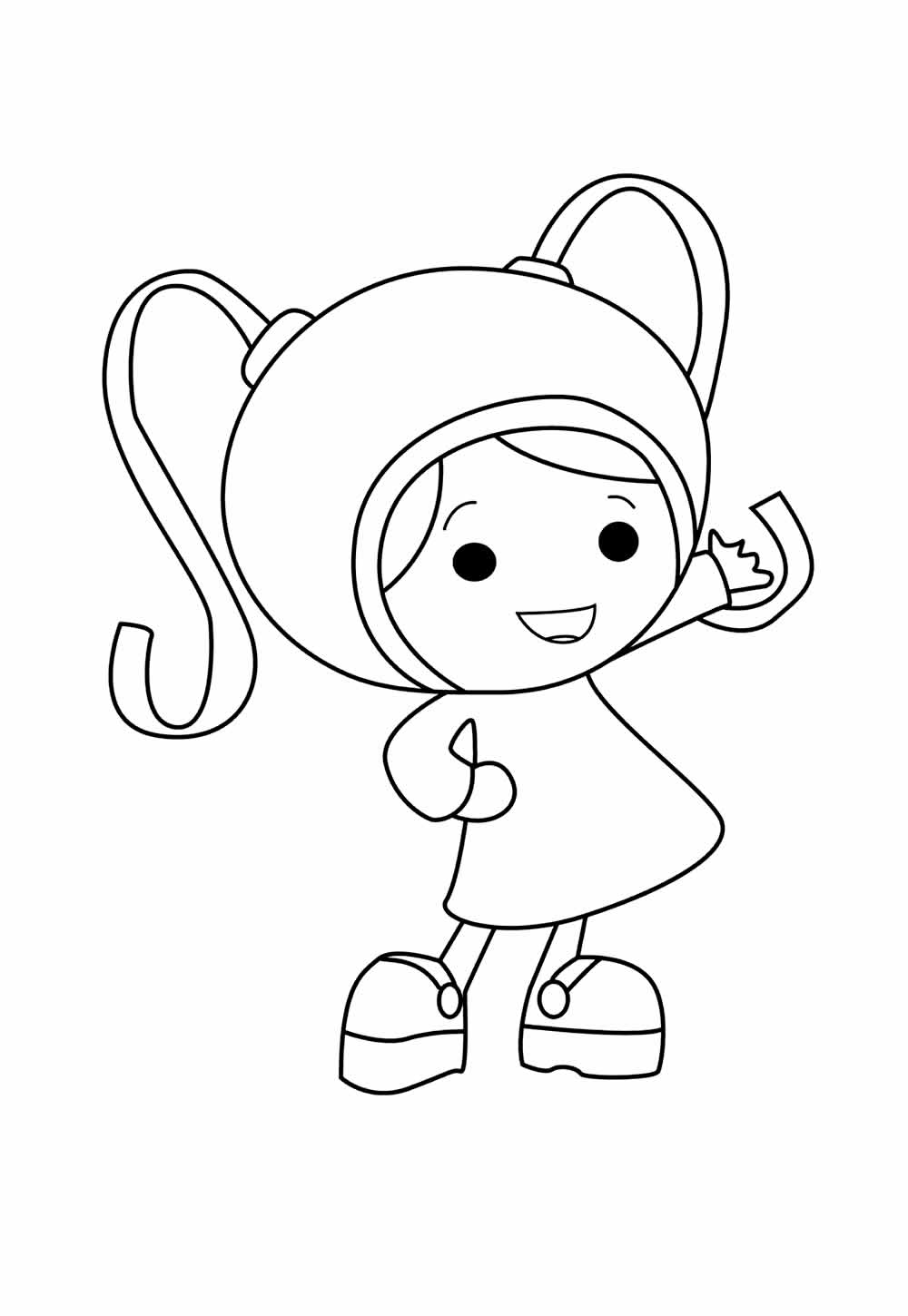 Team Umizoomi para colorir