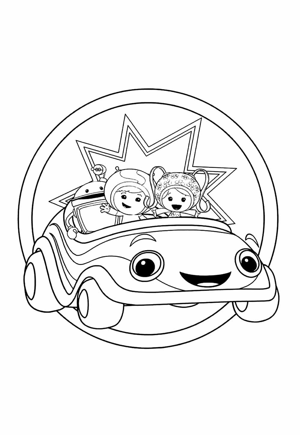 Team Umizoomi para pintar