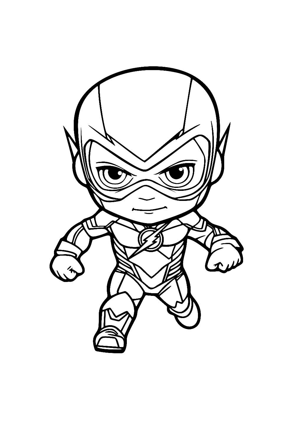 Desenho The Flash Baby