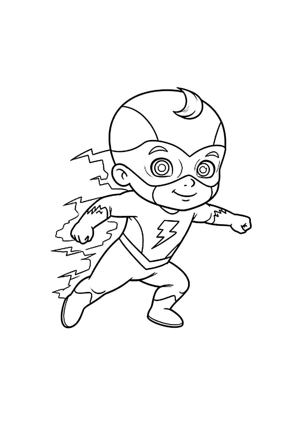 The Flash Baby Colorir