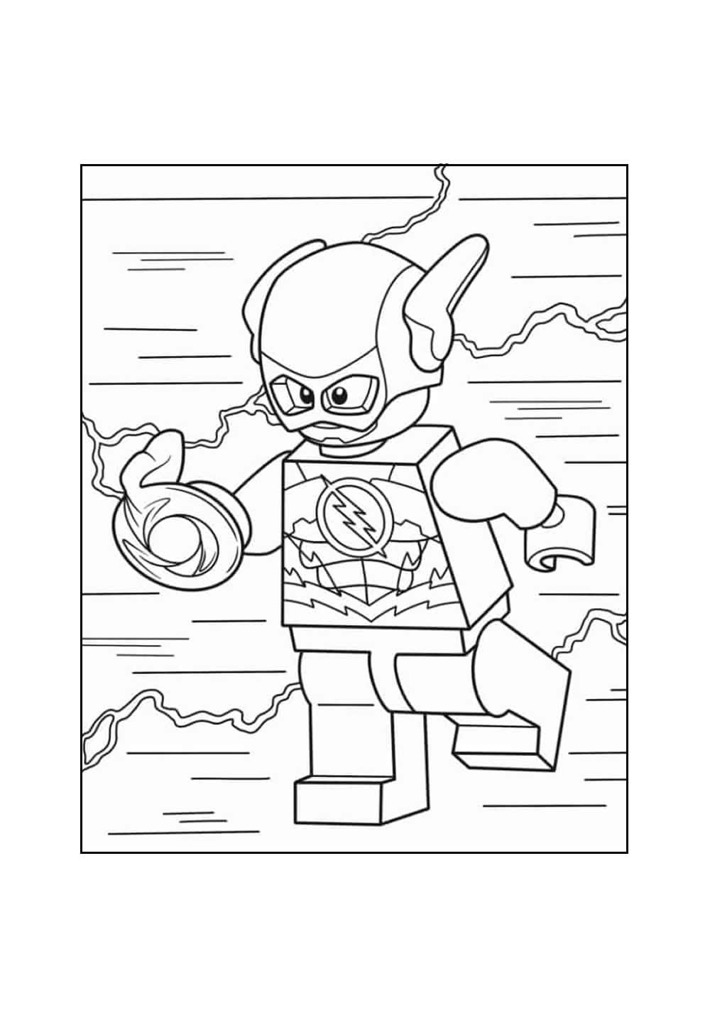 The Flash Baby para Colorir