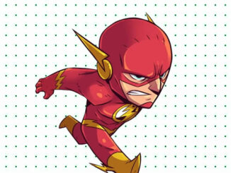Desenhos de The Flash Baby para colorir