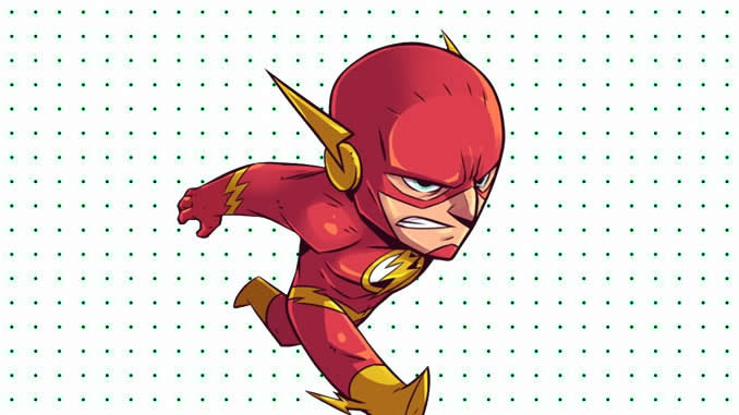 Desenhos de The Flash Baby para colorir