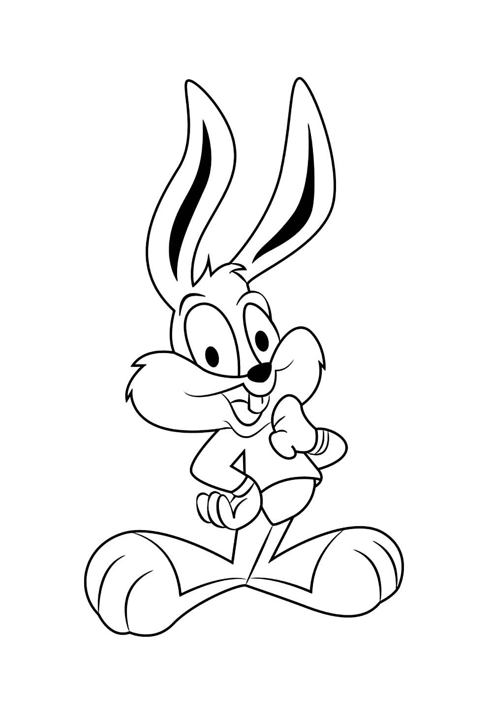 Desenho de Tiny Toons - Baby Pernalonga